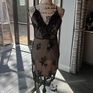 Black formal dress